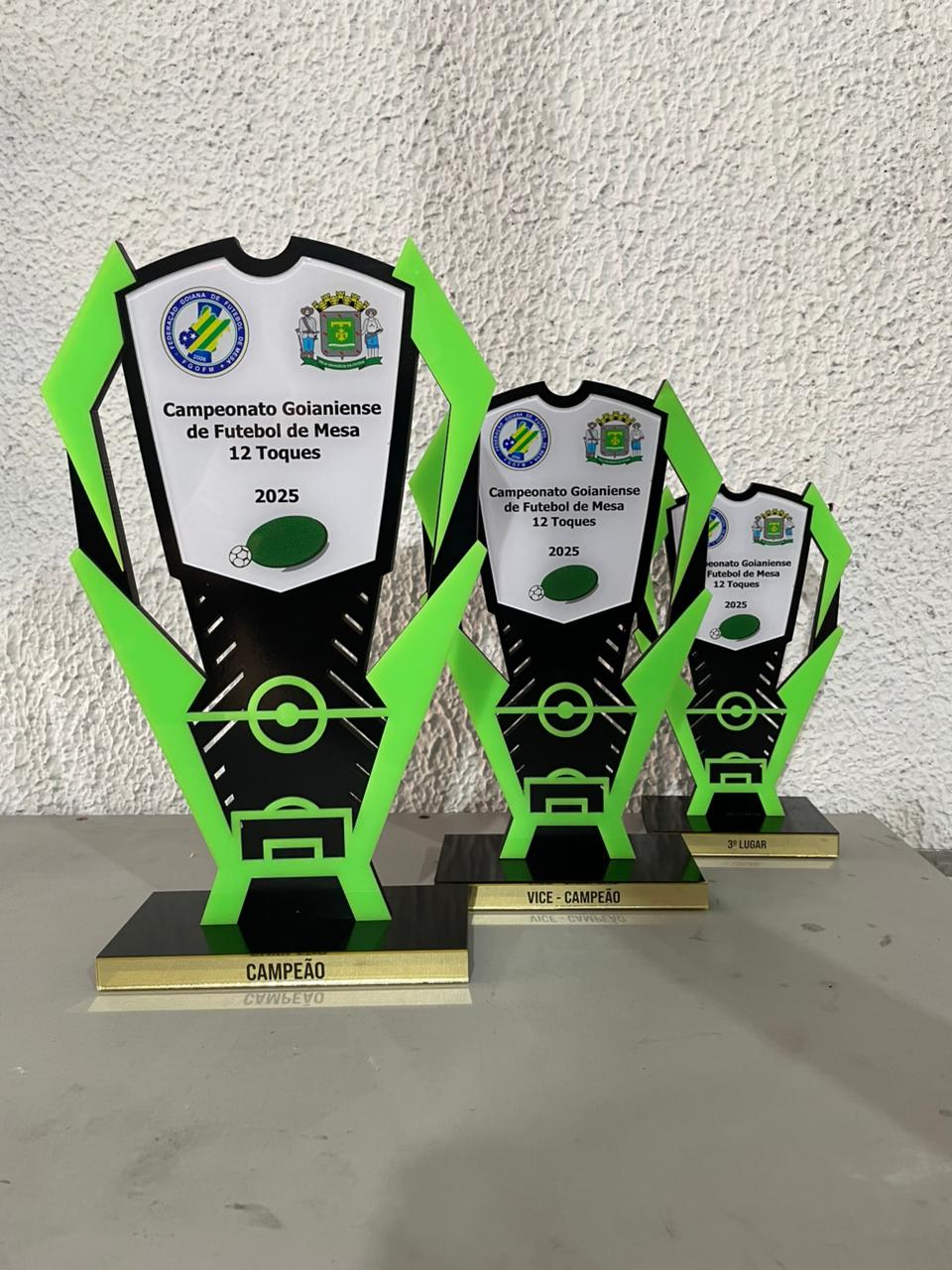 TROFEU SPORT: Estrutura forte em MDF com detalhes de alto relevo em Acrílico - Troféus - Imagem 3